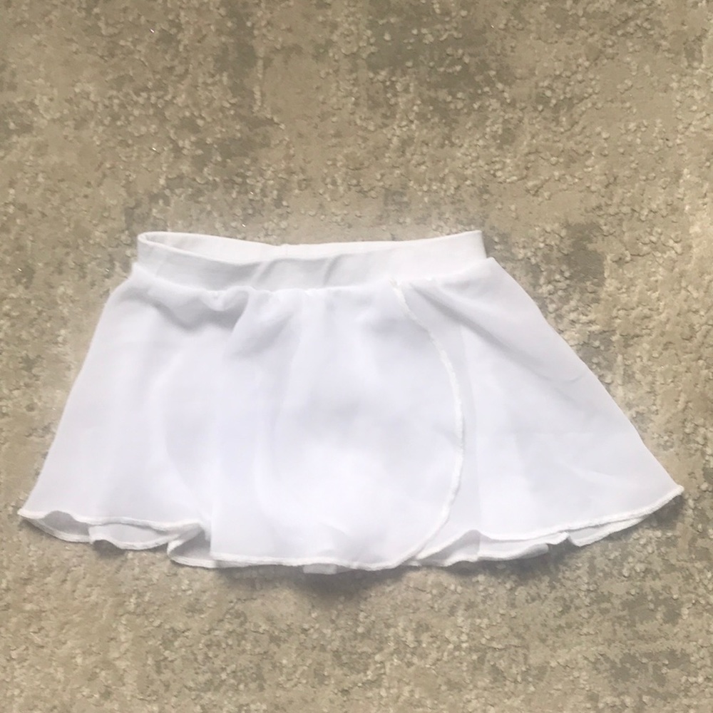 White ballet skirt